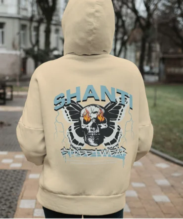 Hoodie Beige